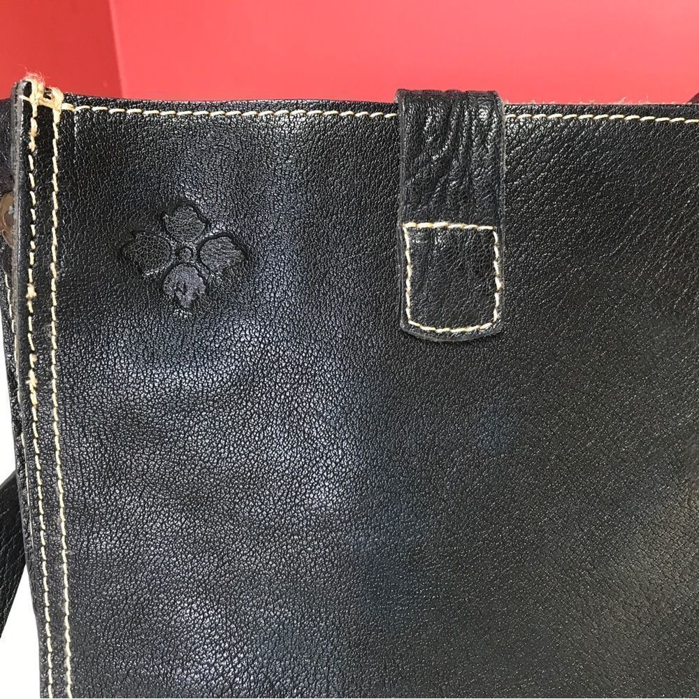 Patricia Nash Leather Dark Blue Leather Crossbody Bag - Picture 7 of 11